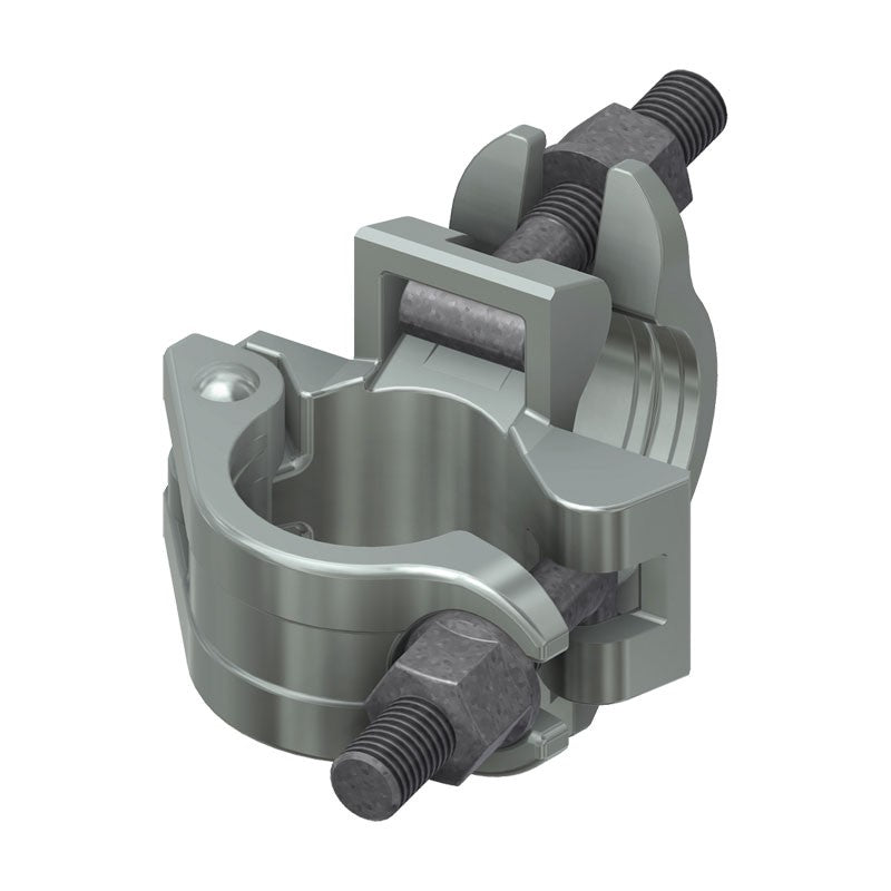 Koppling fast, järn Ø 48/48 mm - Unihak Byggställning