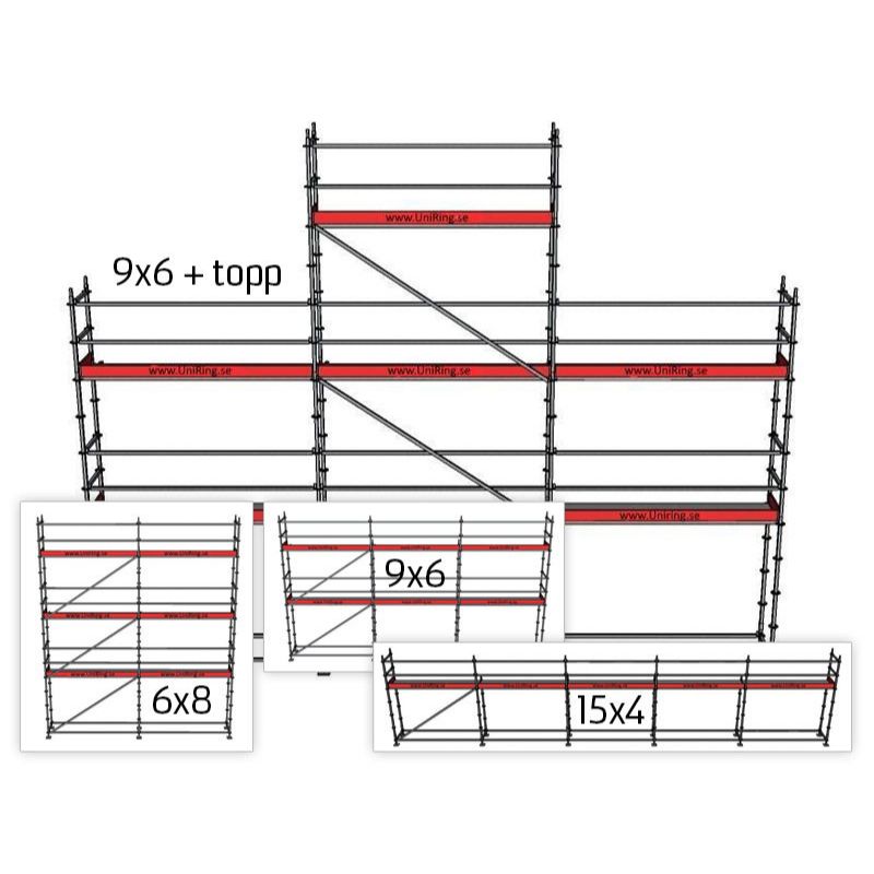 UniRing Villa M 6 + 8 x 12 m