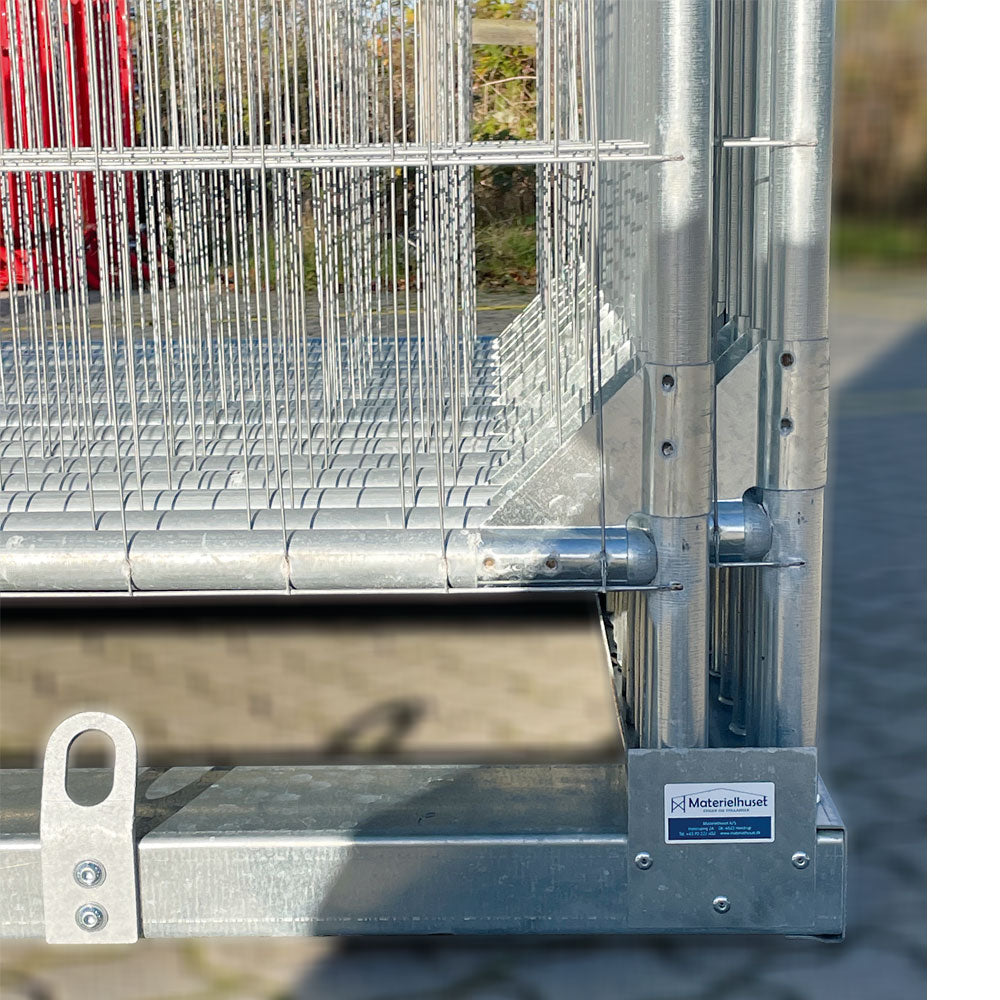 Byggstaket paket Round Top 105 meter komplett