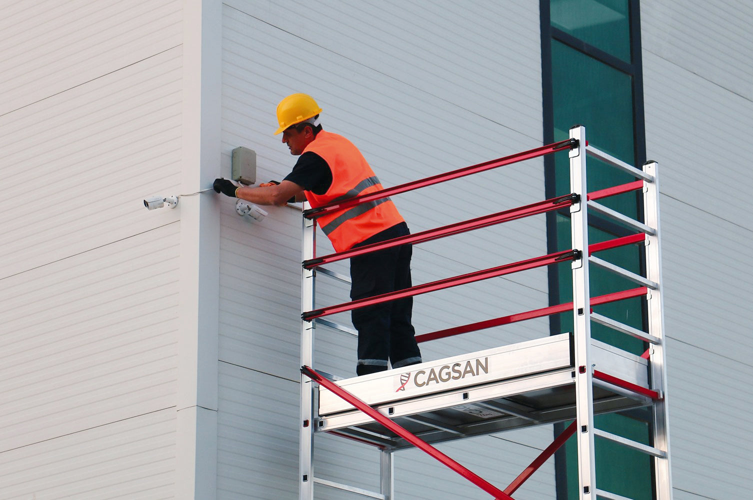 2-delat rullställning 4,7 m