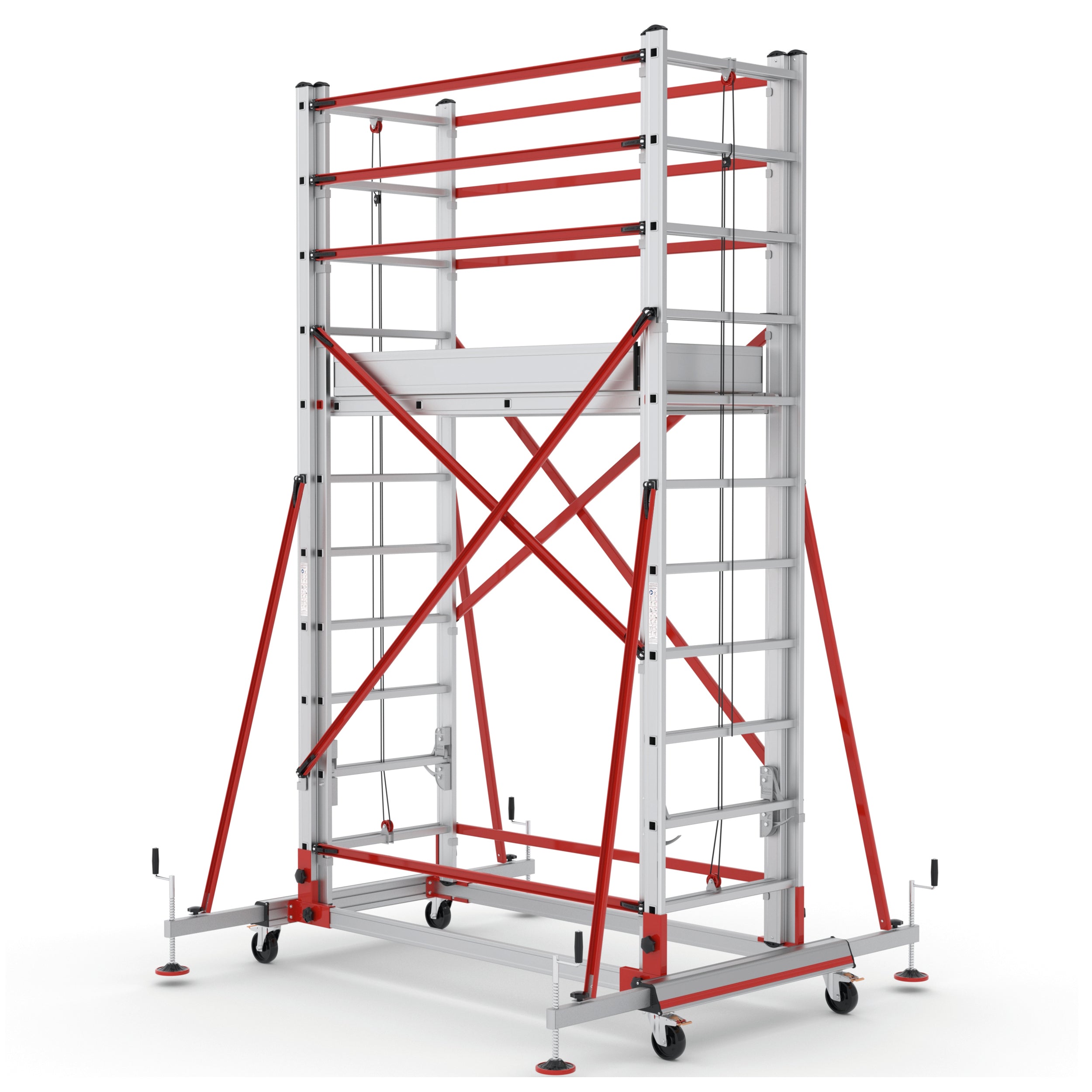 2-delat rullställning 6,4 m