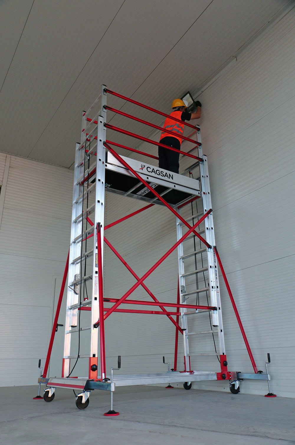 2-delat rullställning 6,4 m