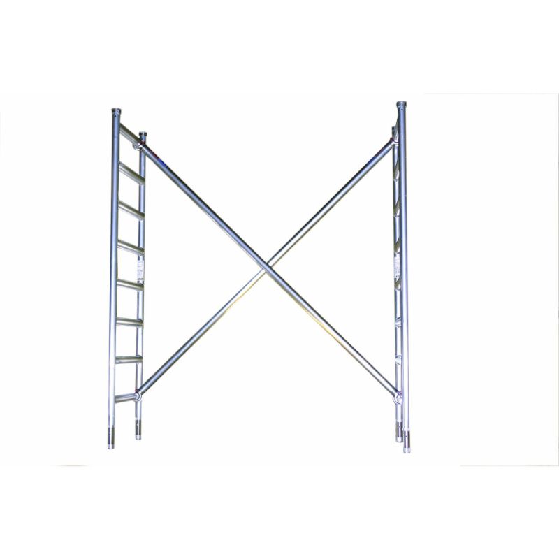 MJ trappa 2,57 x 2,0 meter aluminium