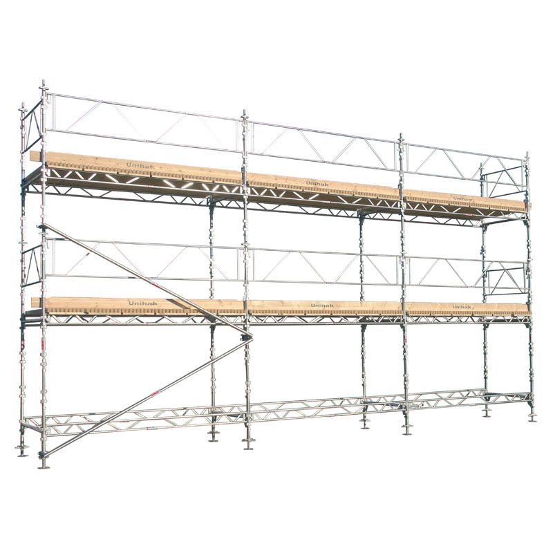Byggställning Ställningspaket 6x9 meter 2 bomlag 140 Trall - Unihak