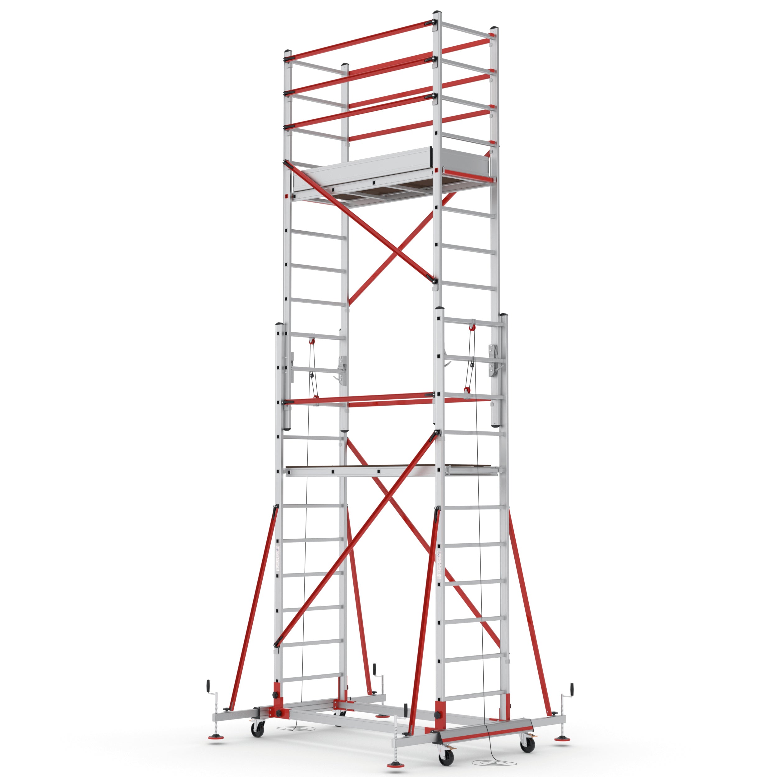 2-delat rullställning 6,4 m