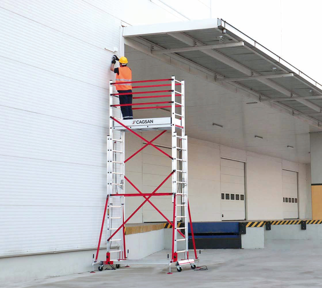 2-delat rullställning 6,4 m