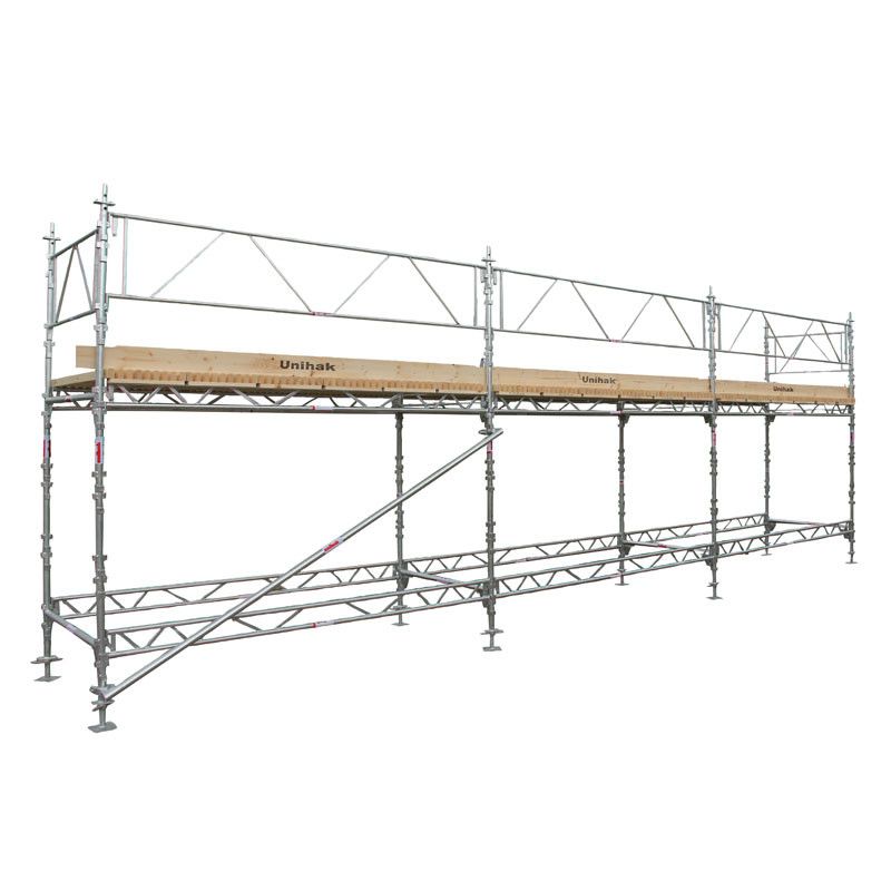 Byggställning Ställningspaket 9x4 meter 140 Trall - Unihak