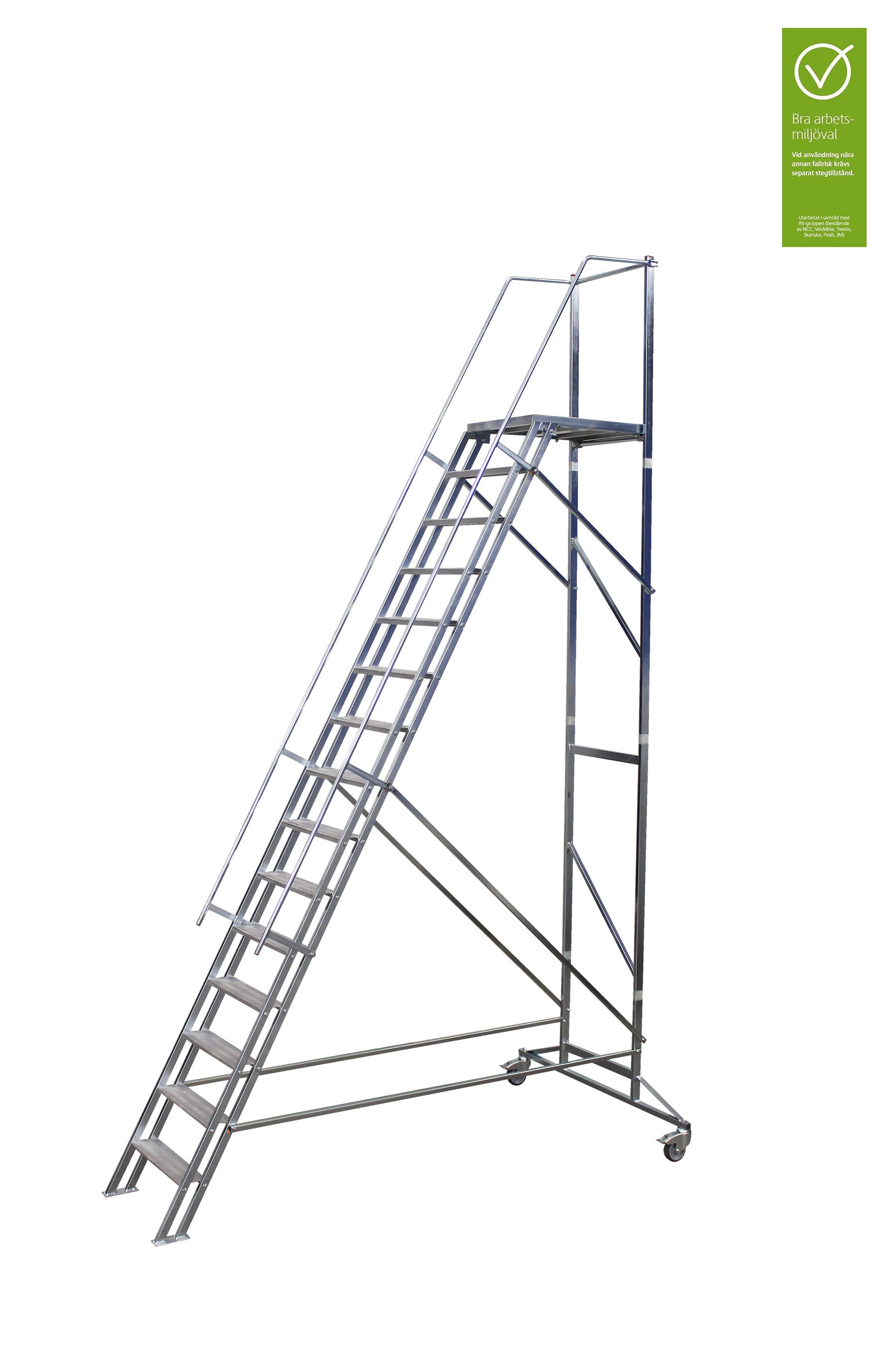 Trappa Skyddsr 300 cm Hjulbalk