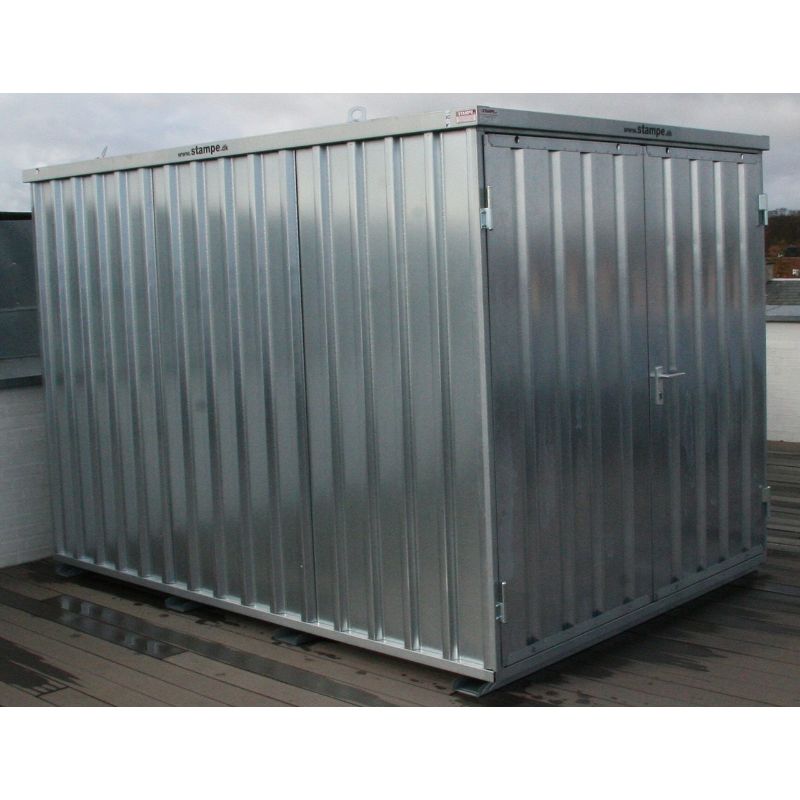 Verktygscontainer 2x2 Meter dubbel dörr